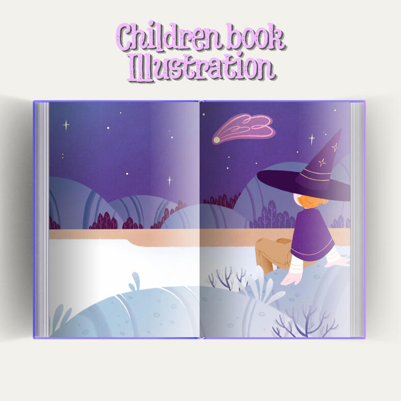 Wish Upon A Star - Digital - Mock up Book