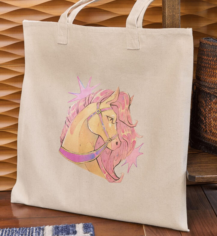 Carroussel - Tote bag, Stickers